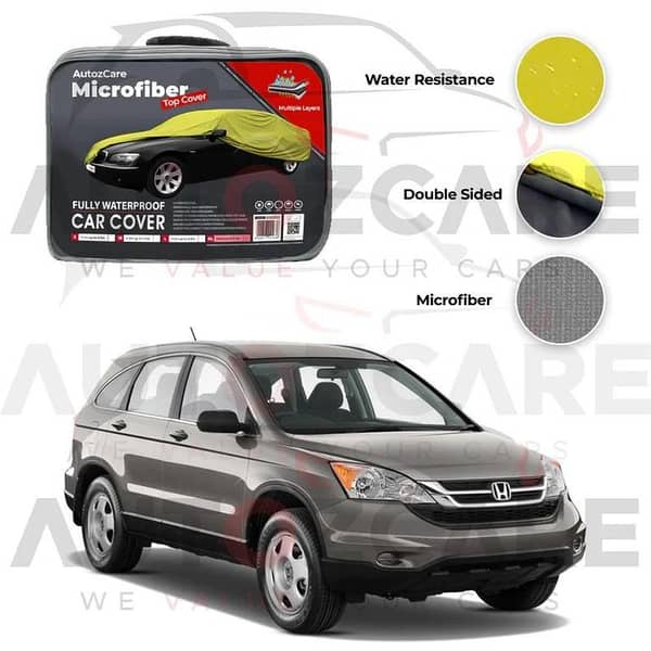 Honda CR-V Microfiber Car Cover for 2007-2011 Models - Weatherproof and Protective Solution