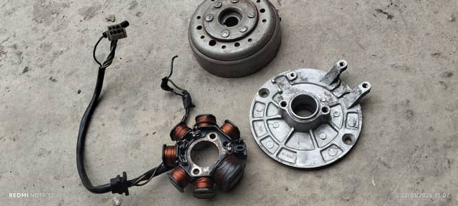 Honda cd 70 Genuine magnet and coil complete