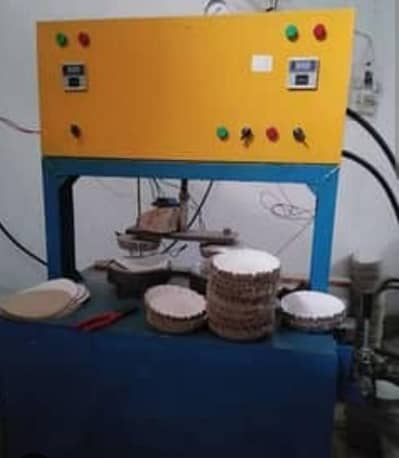 Paper plates making machine