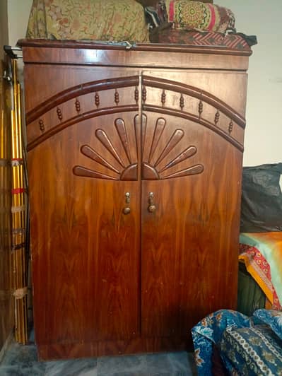 Wooden Wardrobe || Wardrobe For Sale || Double Door Cupboard | Almirah