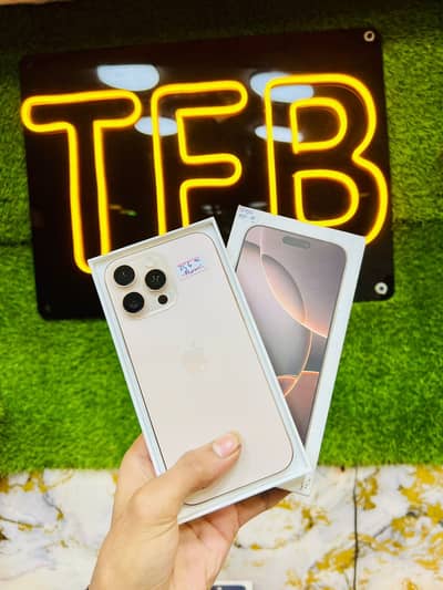 16 Pro Max  256 Gb   PTA Approved