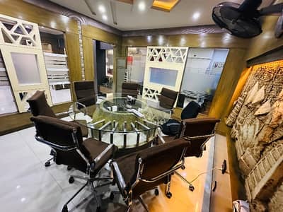 10 Marla Furnished 2nd Floor on Commercial