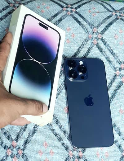 iphone 14promax 256 pta Approved 10/10 deep purple