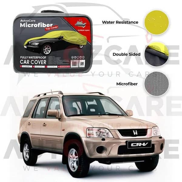 Honda CR-V PVC Microfiber Car Top Cover - Model 1997-2001