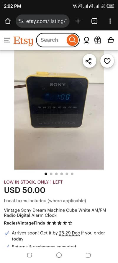 VINTAGE SONY  MW. LW. FM