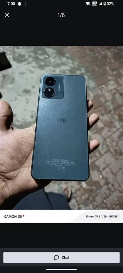 nokia hmd aura 2 4+4 256gp all ok ha koi fult ni ha box and charger