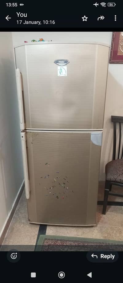 Haier Fridge excellent freezer cooling