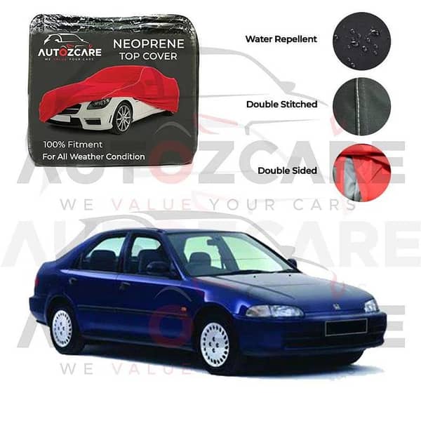 Honda Civic Neoprene Top Cover - Model 1992-1995