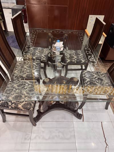6 CHAIR DINING TABLE
