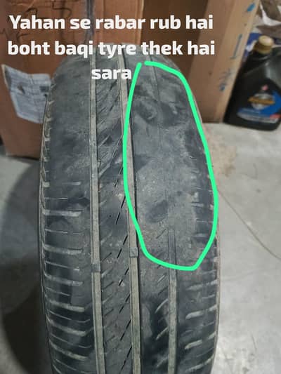 Tyre R13 used. just 2 tyres