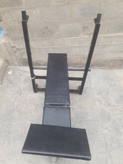 Adjustable bench press [Without weights]