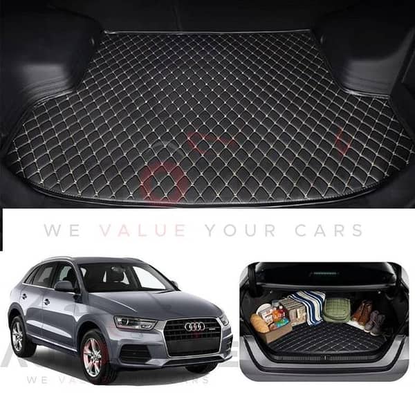 Audi Q3 7D Custom Car Trunk Mat - Model 2012-2018