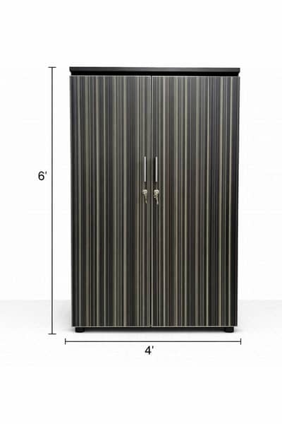 New Double Door Wooden Safe with Locker – Strong & Stylish