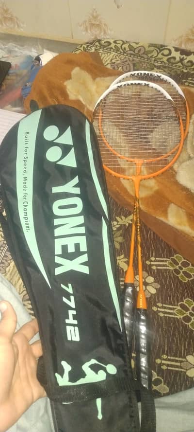 pair of 2 badminton racket version5910