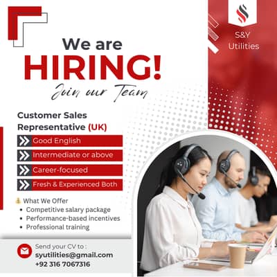 We’re Hiring: Call Center Agents (UK Based Campaigns)