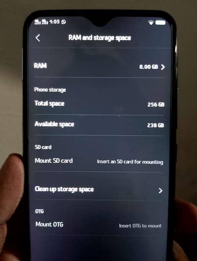 Vivo y17 8/256 storage 10/10 Condition With box & Urgent Sale