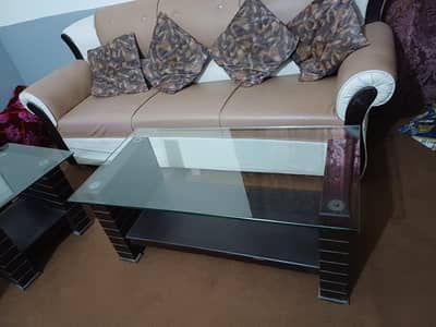 5 Seater Sofa with table