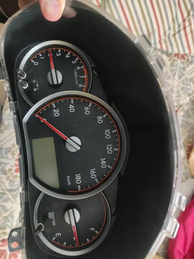 toyota Vitz 2011 to 2020 RPM speedometer