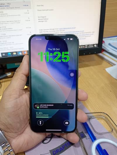 PTA APPROVED iPhone 13 PRO MAX 128GB IN BLACK COLOR