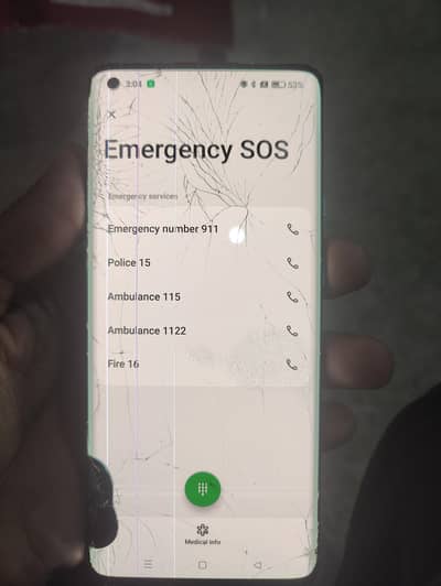 one plus 8 pro 12+12 256 official pta approved panel kharab back crack