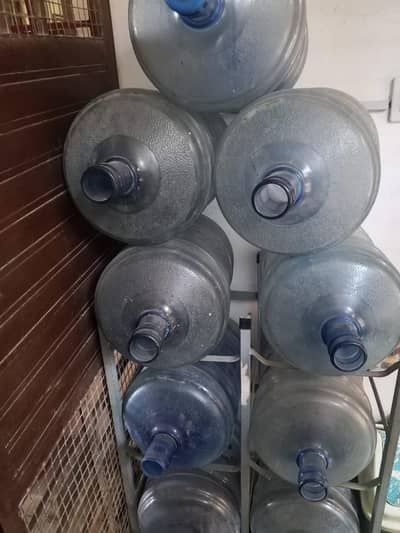 19 ltr 12 water bottles with stand