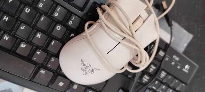 Logitech Keyboard & Razer Deathredder Mouse