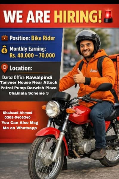 Delivery Riders Jobs