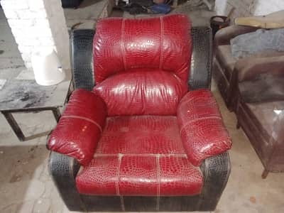 Used Sofa Set – Imported Rexine & Quality Foam  Like New Condition"