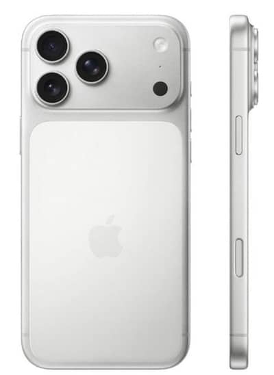 I phone 17 pro max official PTA approved 256 GB 100 battery 4 cycle