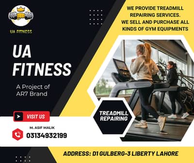 Treadmill Repairing Services and Gym Equipment services