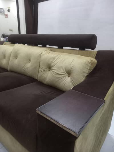 6 sitter sofa set wooden