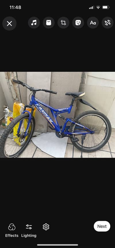 Selling this Caspian mountain bike. Original price was 50k
