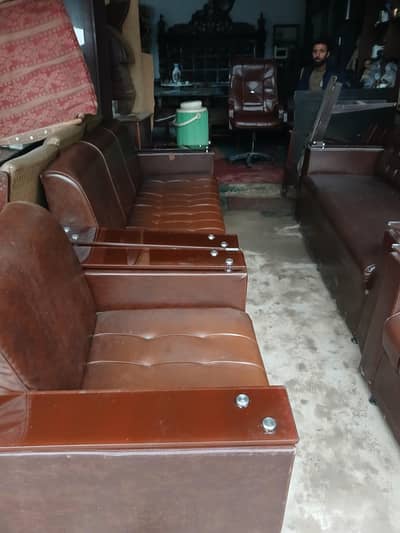 leather cover 5 seater  sofa