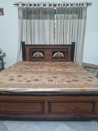 Wooden Double bed