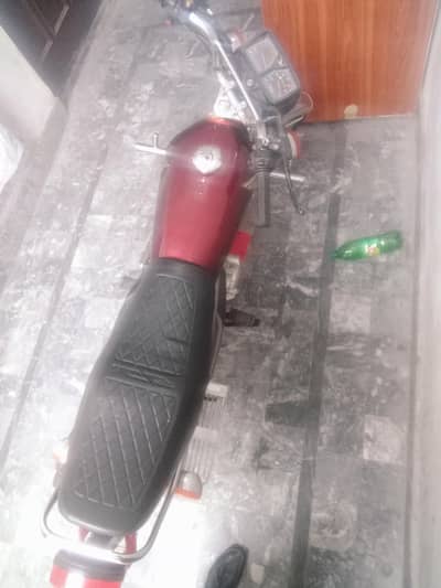 HONDA CG 125 SELF START GOLDEN NUMBER