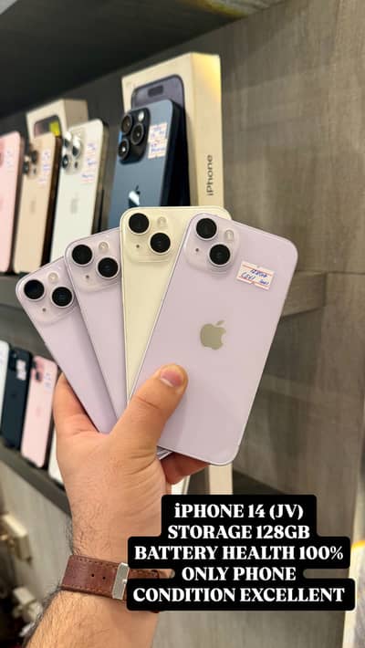 iPHONE 14 (100% HEALTH)