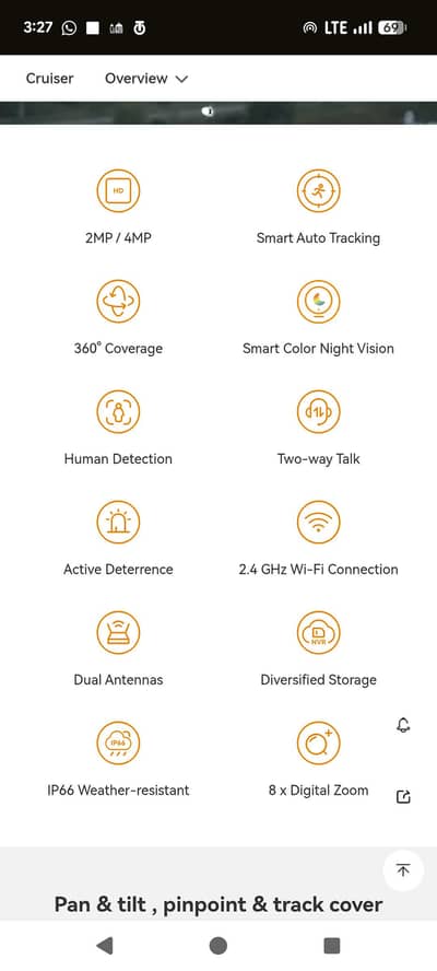 Imou Cruiser 2MB IP camera