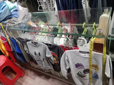 Garments counter for sale