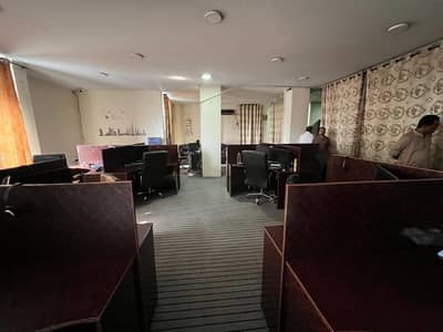 1800 SqFt Semi Furnished Office for Rent on Main Boulevard Gulberg Lahore