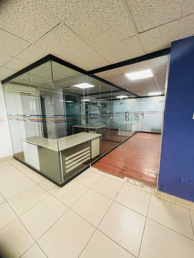 1kanal full furnished floor office available for rent in bahria town phase 4 Civic centre