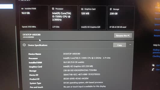 urgent sale Lenovo Thinkpad Laptop