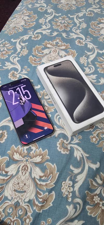 iphone 15 pro max 256gb pta approve