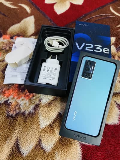 Vivo V23e 8Gb+4gb 256Gb 10/10 full box all ok