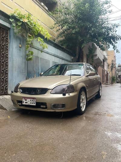 Civic EK 1999 golden number