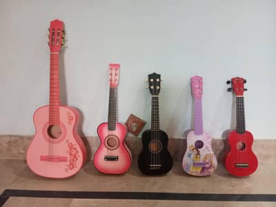 Guitars and Ukulele for sale