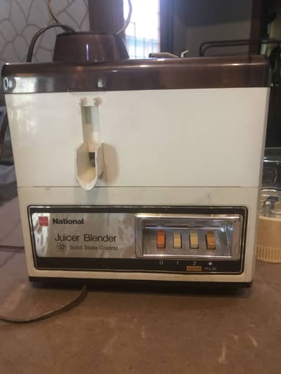 Panasonic National Jucer & Qima machine