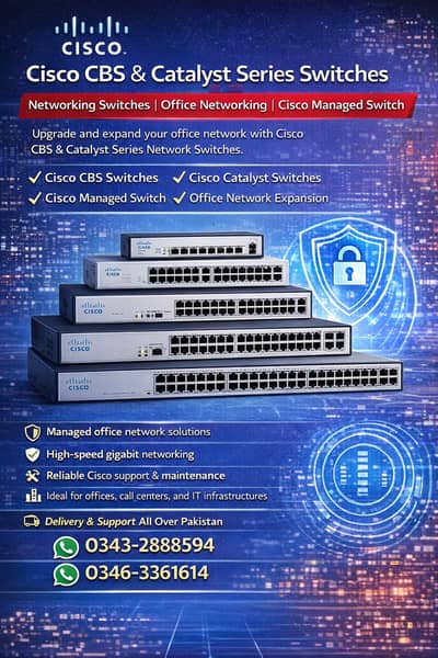 Cisco Network Switch | CBS & Catalyst Series | Brand New |CBS Network