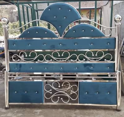 Bed Set | Steel Bed | Double Bed | Family Bed | Furniture /03216287005