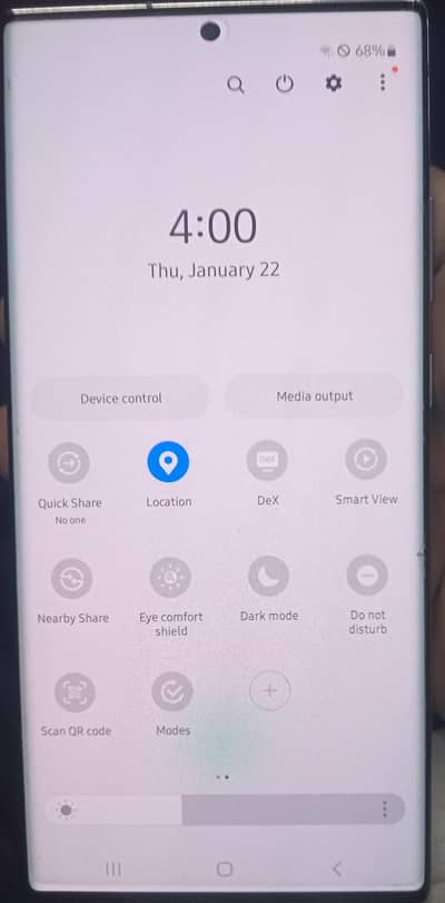 Samsung Note 20 ultra LED panel screen fresh