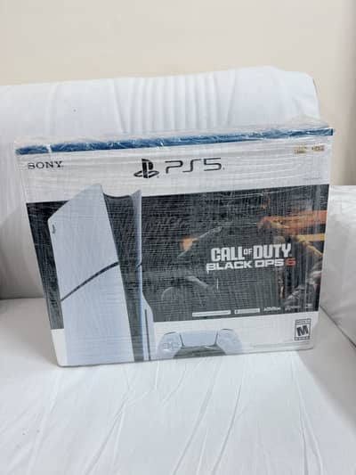 Ps5 slim complete box brand new condition